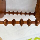 Selette vintage 3 niveaux en bobines de fils en bois années 20-30