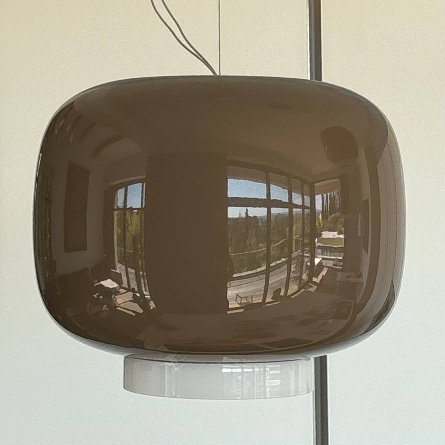 Foscarini Chouchin 1, 2 & 3 glass pendant lamps
