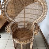 grand fauteuil rotin
