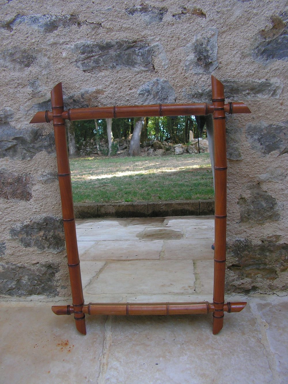 Bamboo mirror