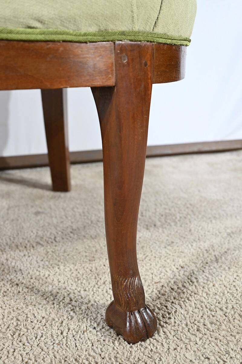 Small Mahogany Backsplash Daybed, Return from Egypt Style – Early 20th Century