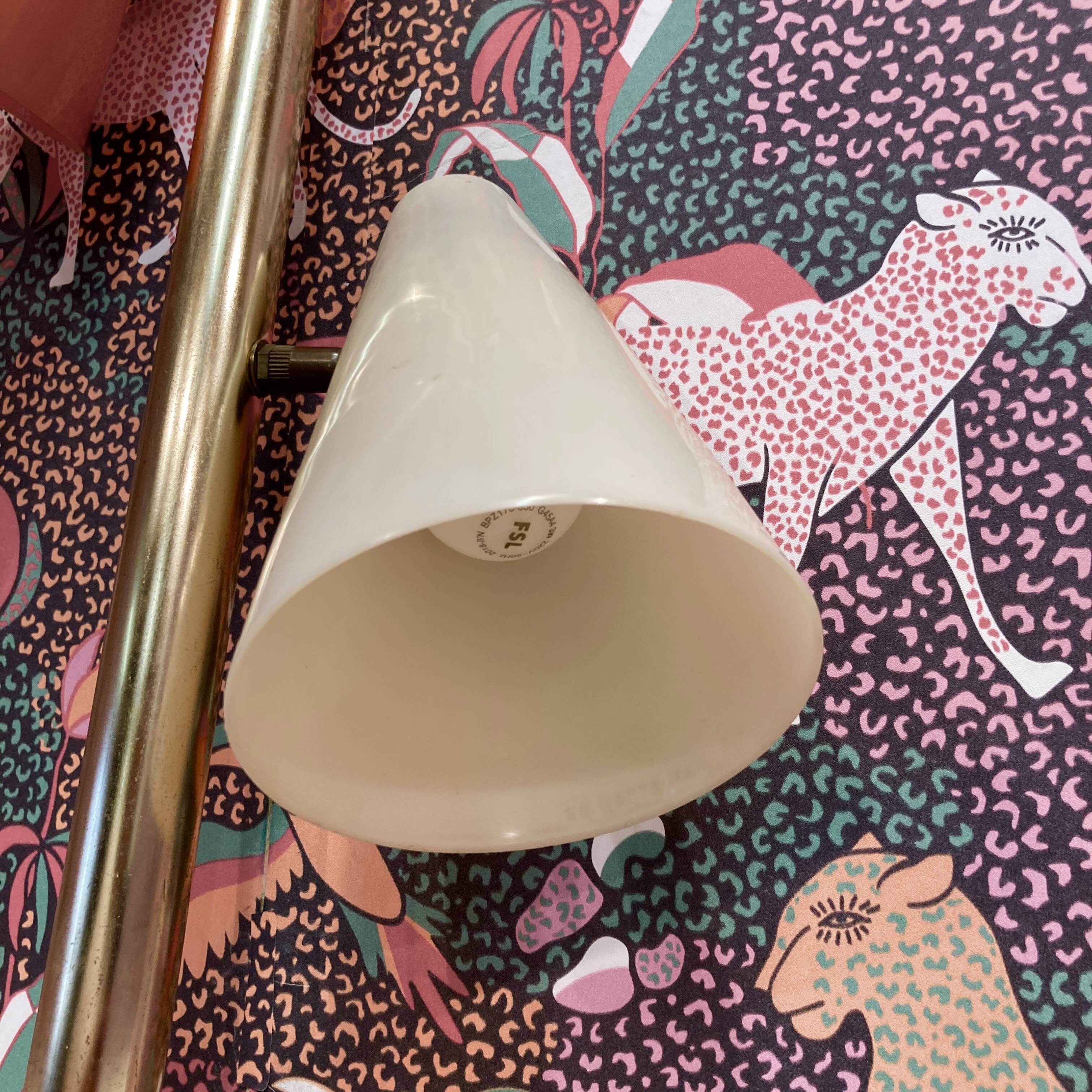 American floor lamp, 1950s design.