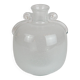 Murano glass vase "Pulegoso" in the shape of an amphora, with scroll handles, signed Seguso Vetri d'Arte.