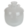 Murano glass vase "Pulegoso" in the shape of an amphora, with scroll handles, signed Seguso Vetri d'Arte.