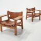 Vintage Danish Chairs by Børge Mogensen for Fredericia, 1970s, Set of 2