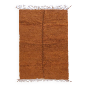 Tapis Brun Marocain Uni - 257 x 164 cm