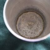 Antique silver-plated timbale – Maison Hénin & Cie