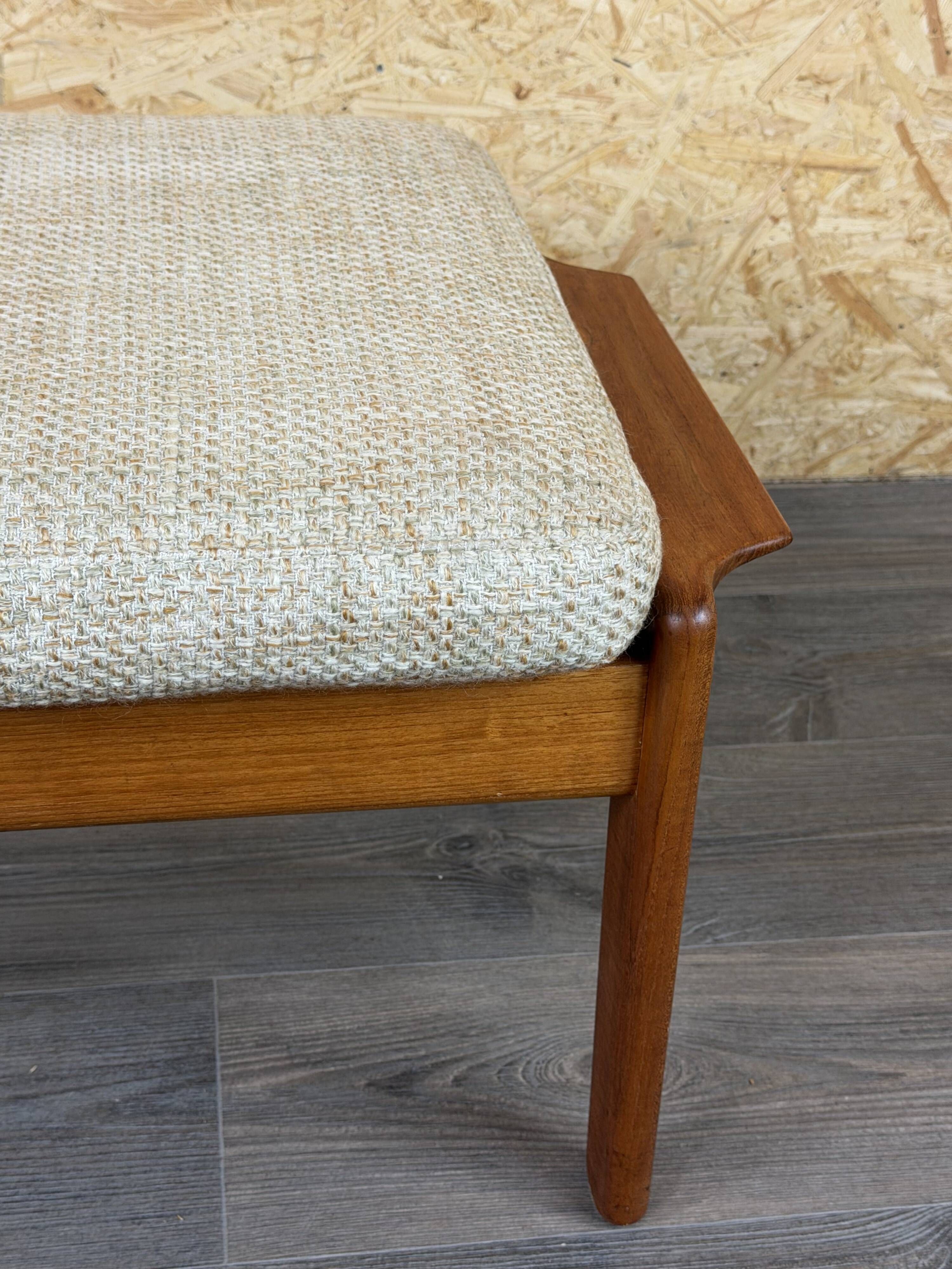 1960s 1970s Teak Ottoman by Arne Wahl Iversen for Komfort Denmark