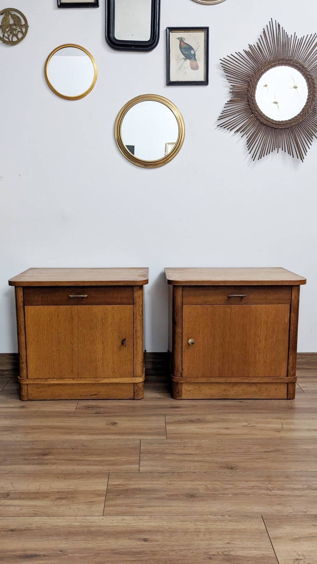 Pair of bedside tables from the 50s
