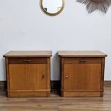 Pair of bedside tables from the 50s