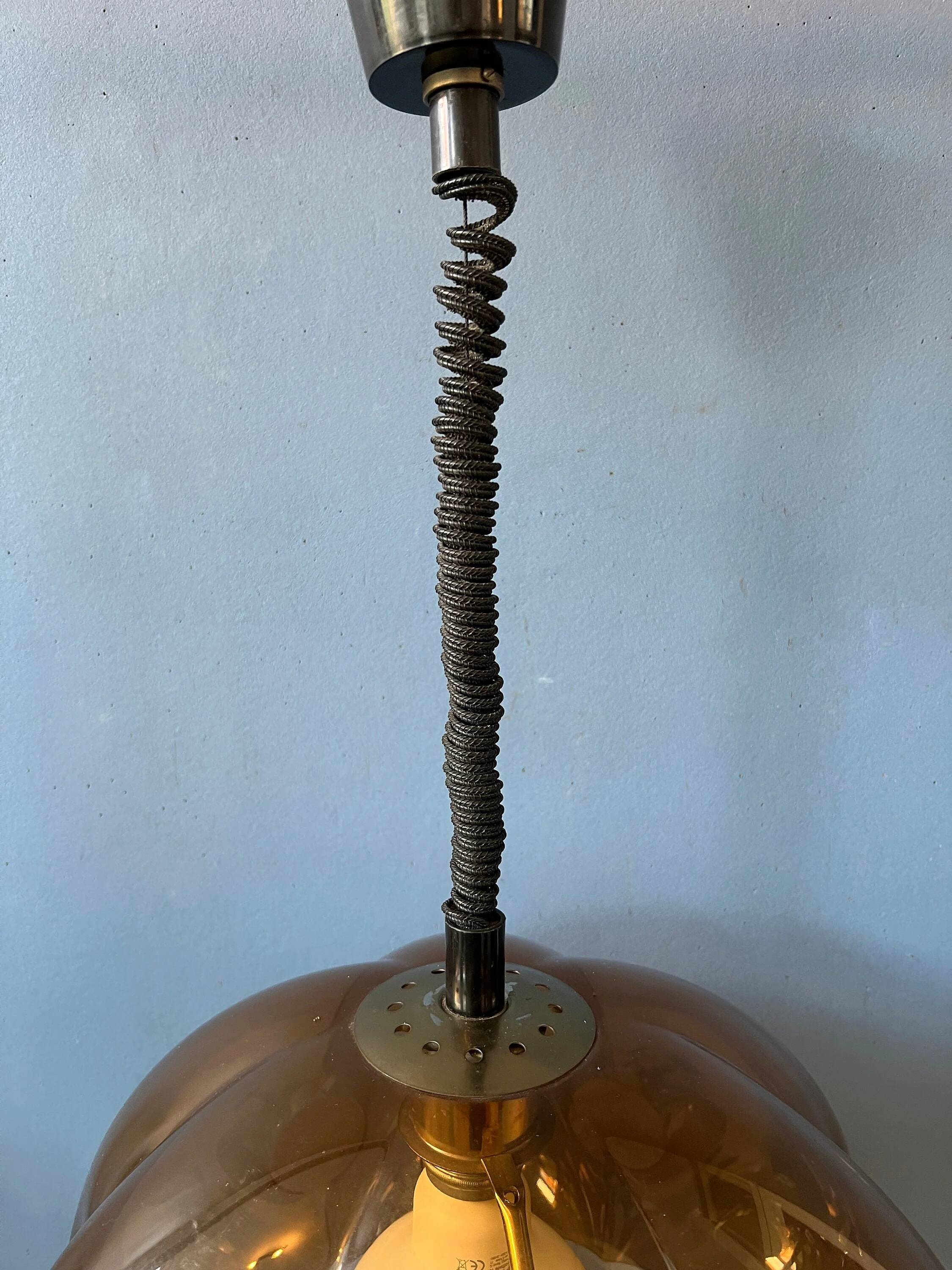 Vintage Space Age Herda suspension | mid-century lamp | 70s retro lighting