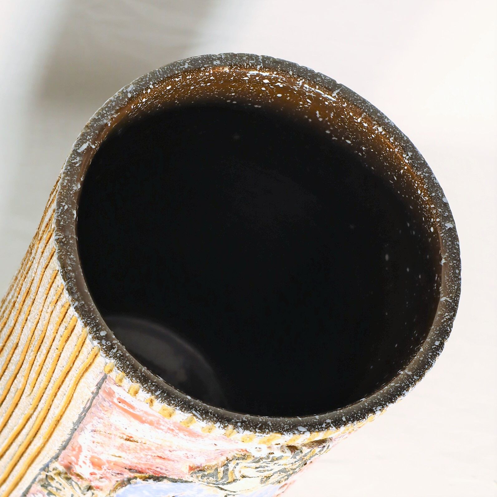 Vase rouleau Vallauris 1950