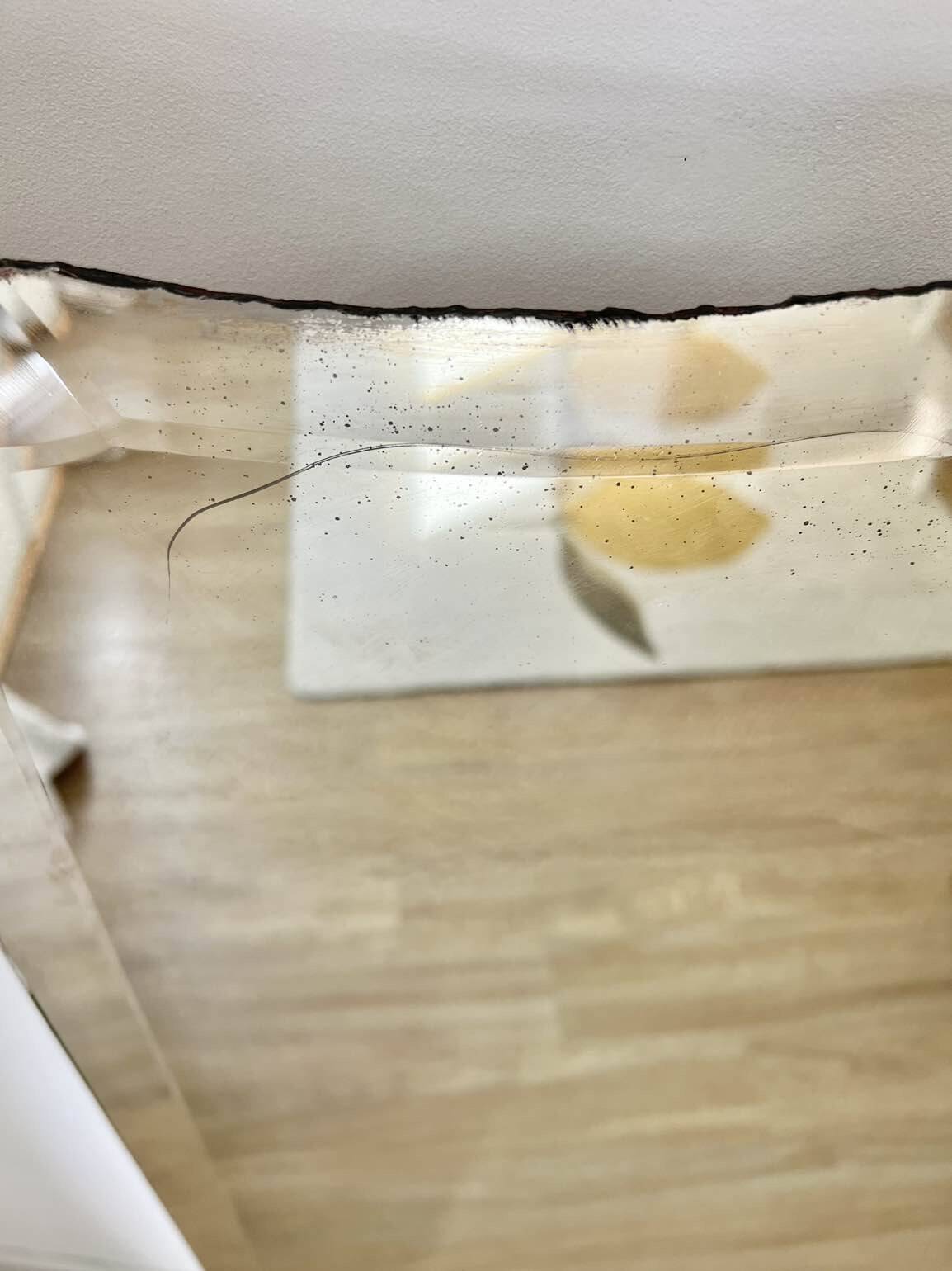 large art-deco mirror