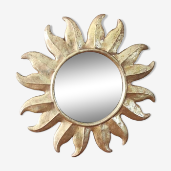 Golden sun mirror