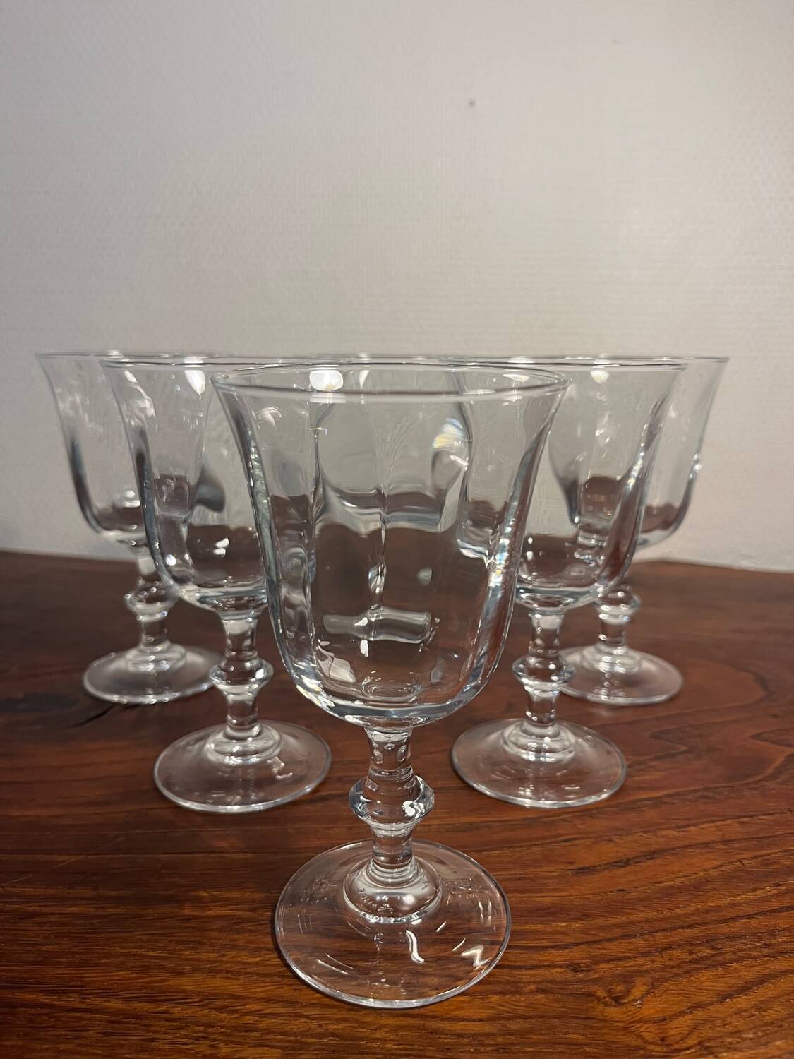 6 verres à pied Arc France