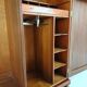 Stunning English Art Deco burr walnut wardrobe by Waring & Gillow – c.1900–1932