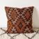Vintage square kilim cushion
