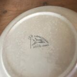 Six sandstone dessert plates by Longchamp