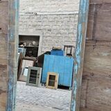 Burmese teak mirror