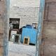 Teak mirror from Burma