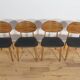 Art Deco  Dining Chairs, United Knigdom, 1930s, Set of 4