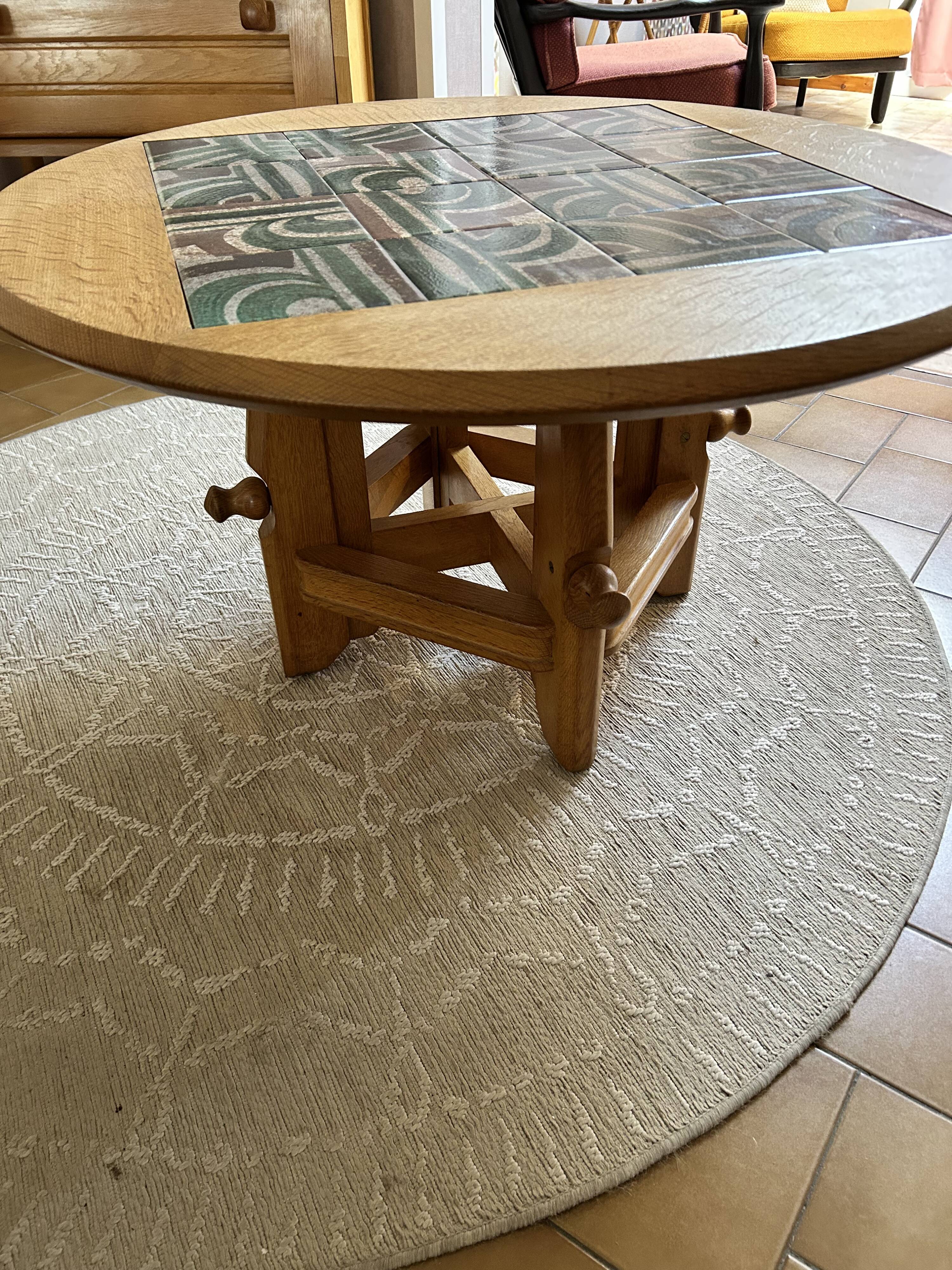 Guéridon table "Guillerme and Chambron"