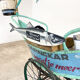 Vintage fairground fish market stall