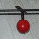 Wall coat rack multicolored wooden balls