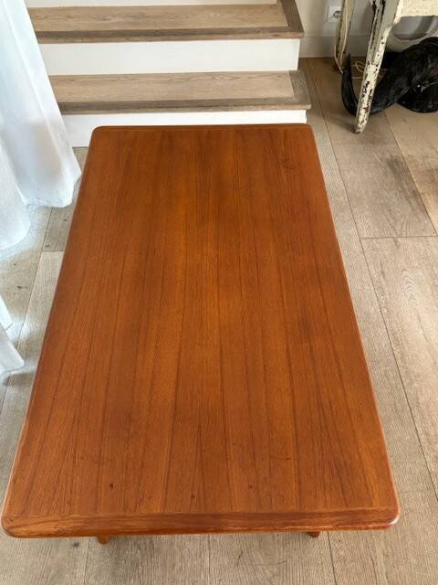 teak coffee table, Denmark 1960s