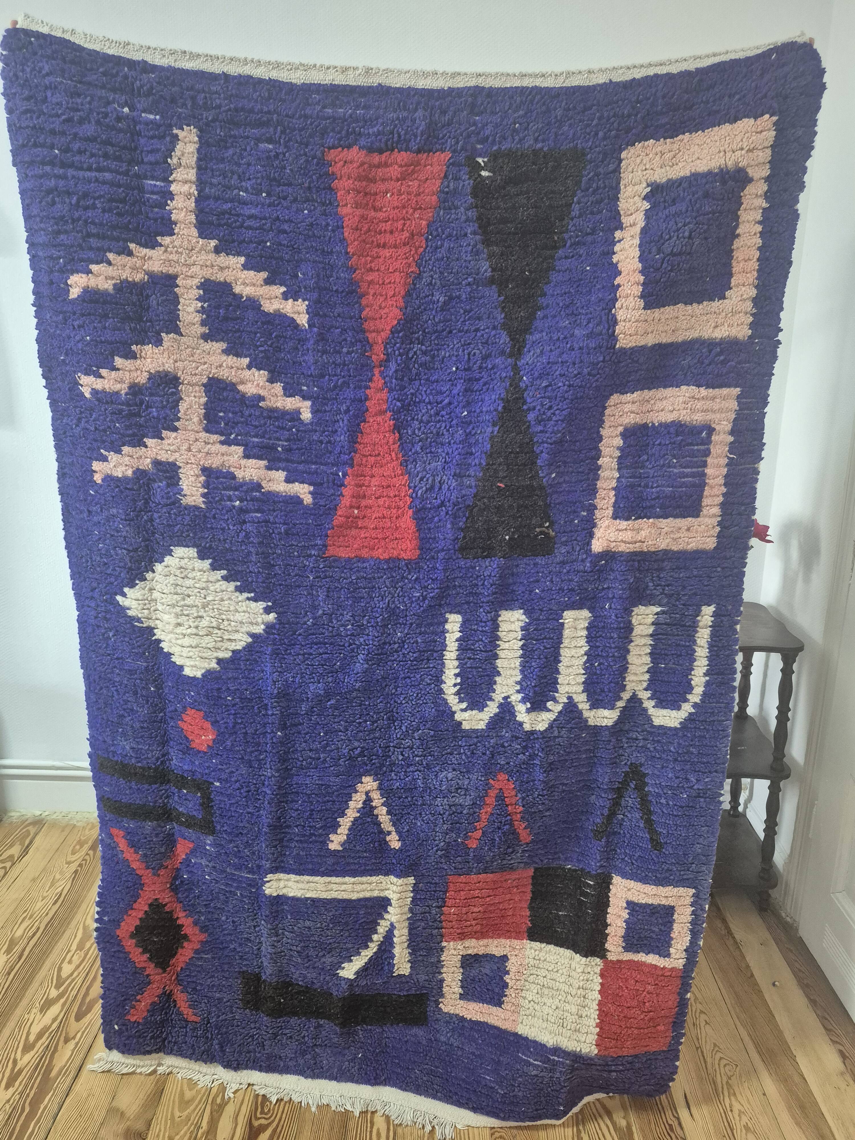 Handmade berber carpet