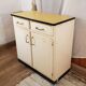 Mado buffet with yellow formica tray
