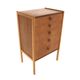 Scandinavian teak and oak chest of drawers, Sweden, 1960