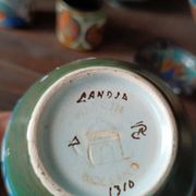 Ceramic vase manufactured by gouda liberty, landia decor