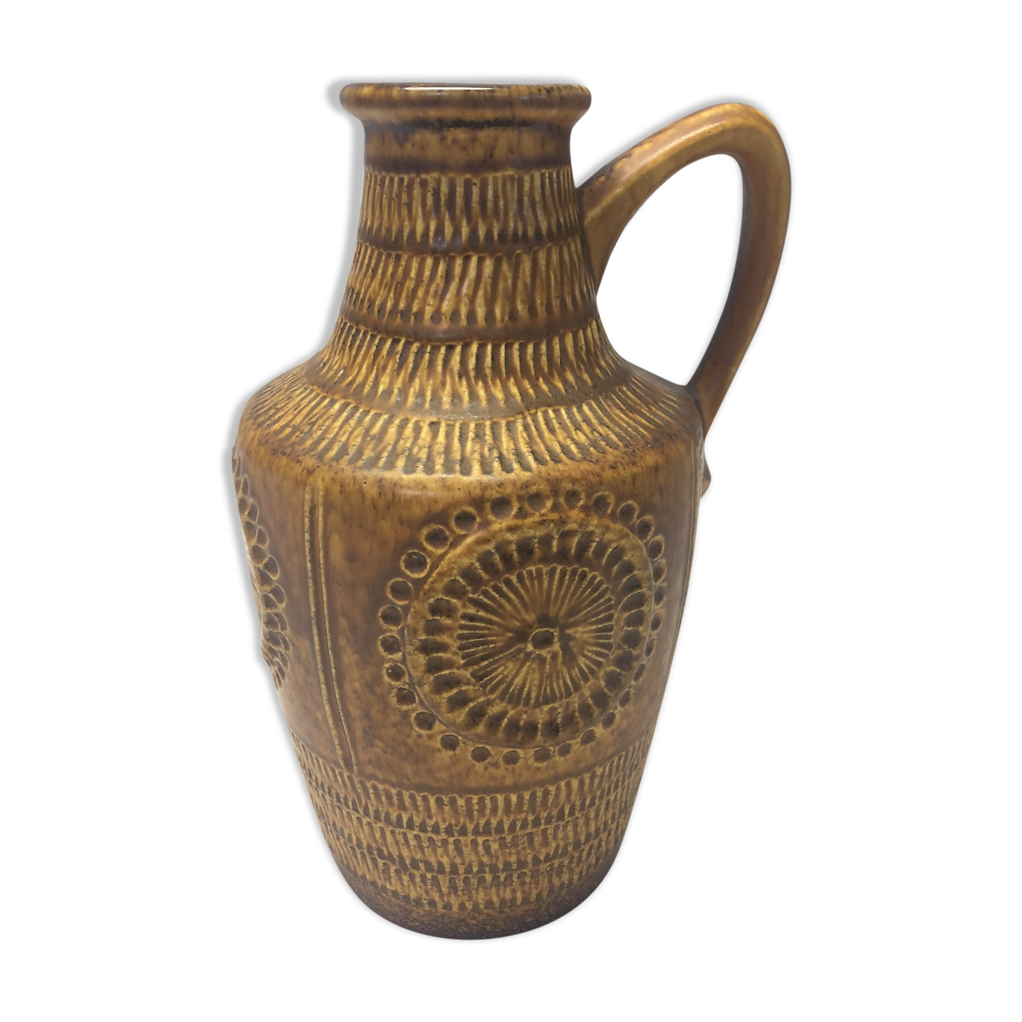 Vase ceramic vintage 60s West Germany