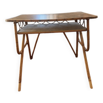 Rattan desk
