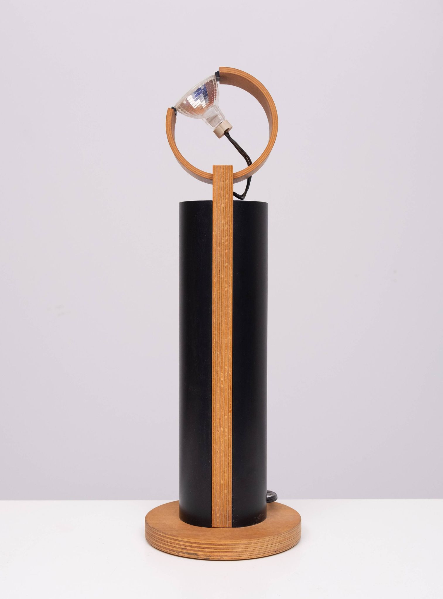 Lampe de table halogène design des années 1980