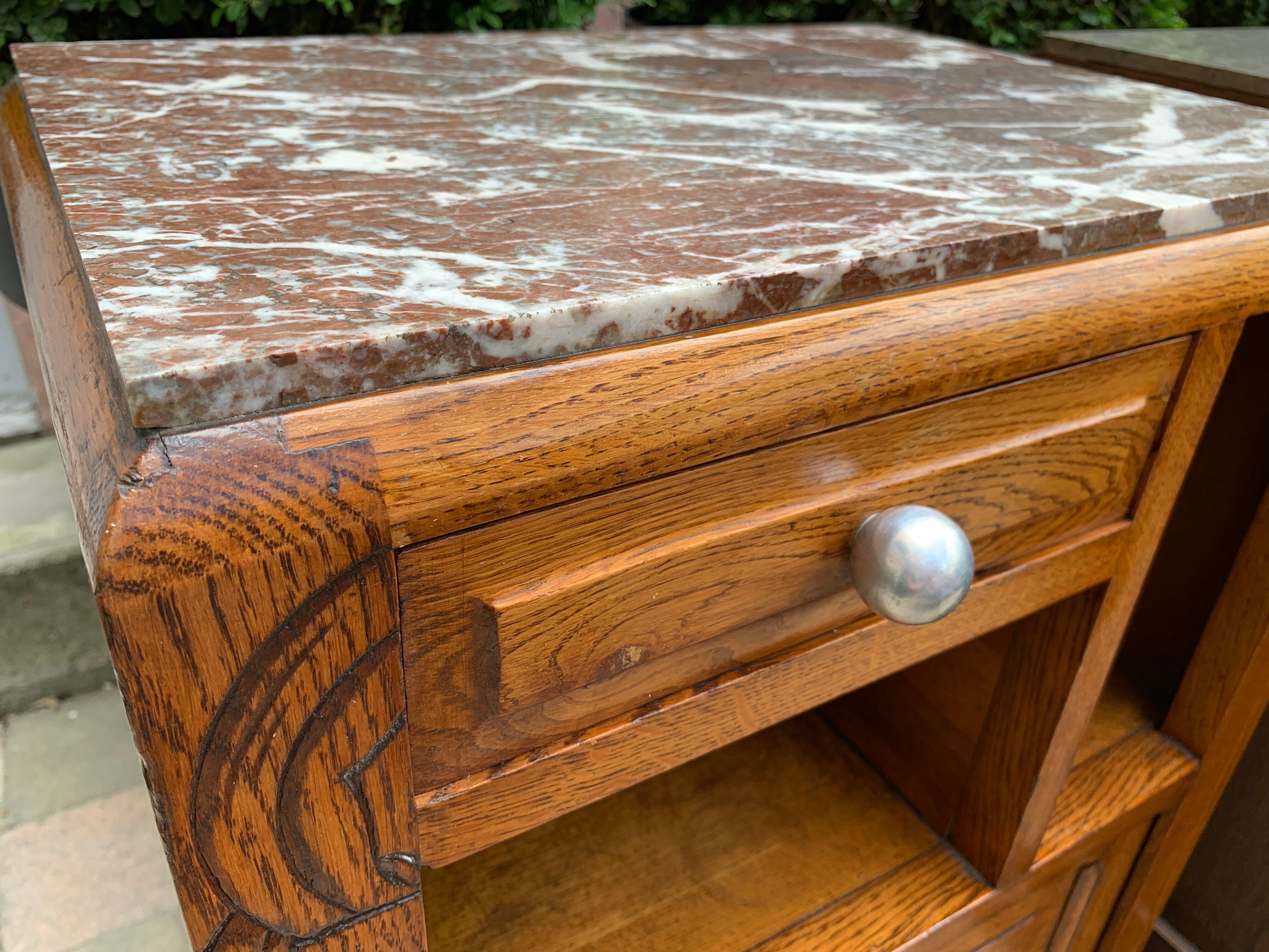 Art deco bedside tables