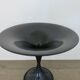 "Diabolo" fruit bowl with tulip base, made of metal, 1970s 80s.