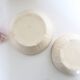 pair of salad bowls, French earthenware, bistro