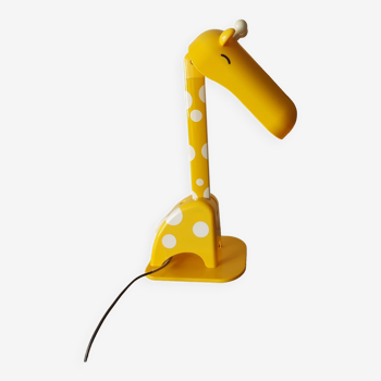 Giraffe lamp, child's bedroom, lounge chair