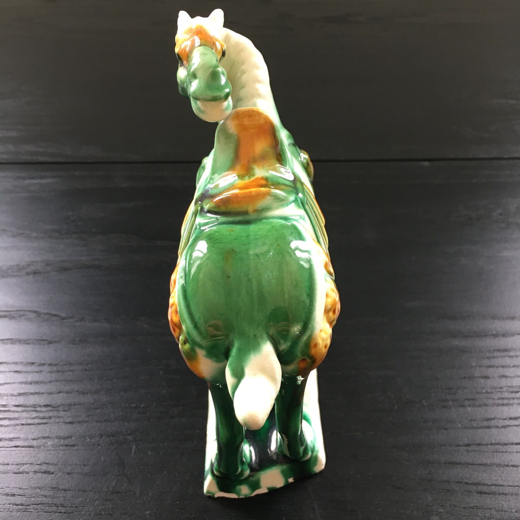 Pair of ceramic horses