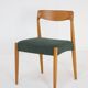 Set of 4 Danish Chairs 'Bjerremose'