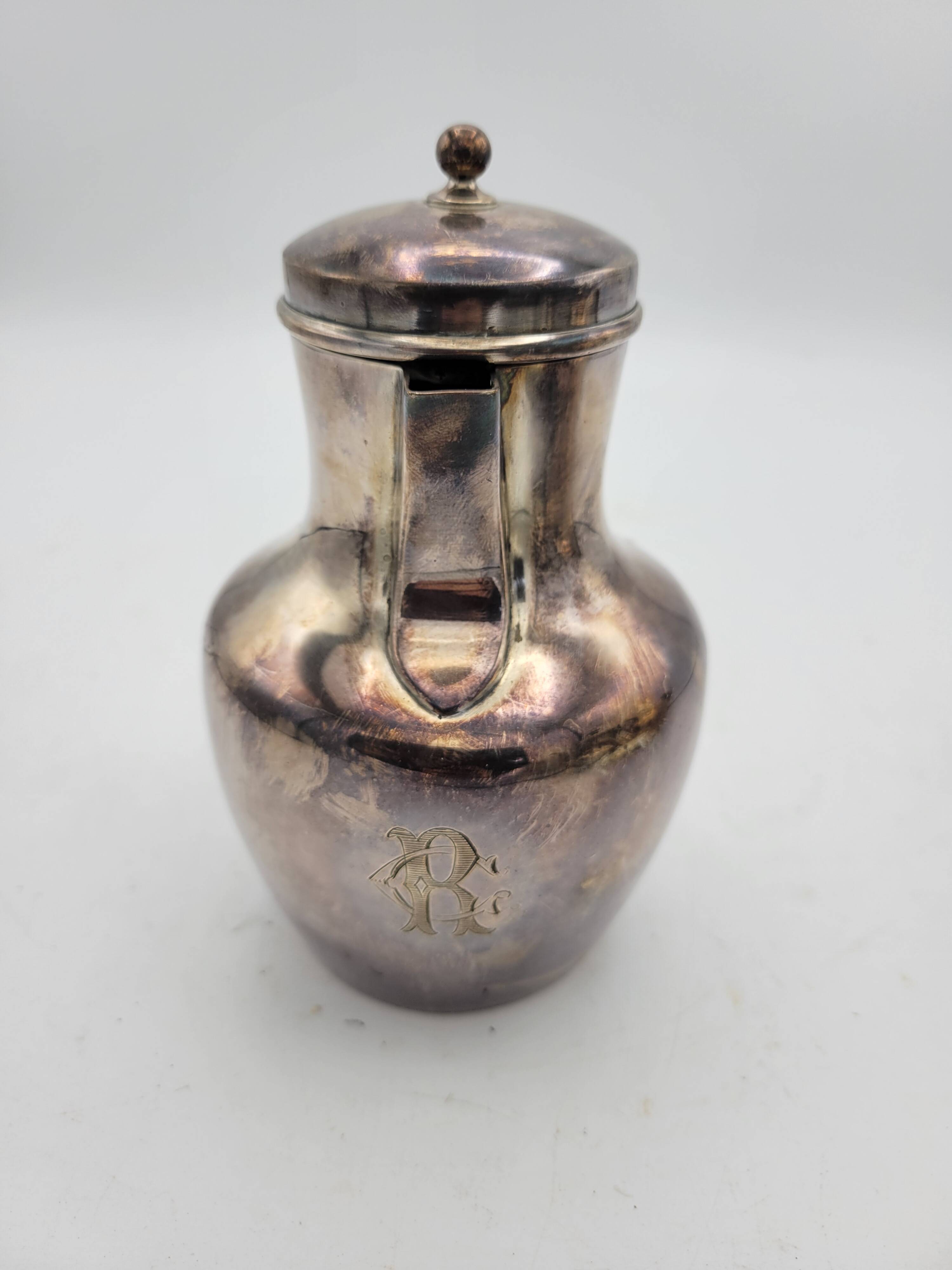 Christofle silver teapot