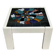 Vintage coffee table in wood and ceramic signed from the 70s-80s.