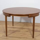 Mid-Century Teak Dining Table & Chairs by Hans Olsen for Frem Røjle, 1960s, Set of 5