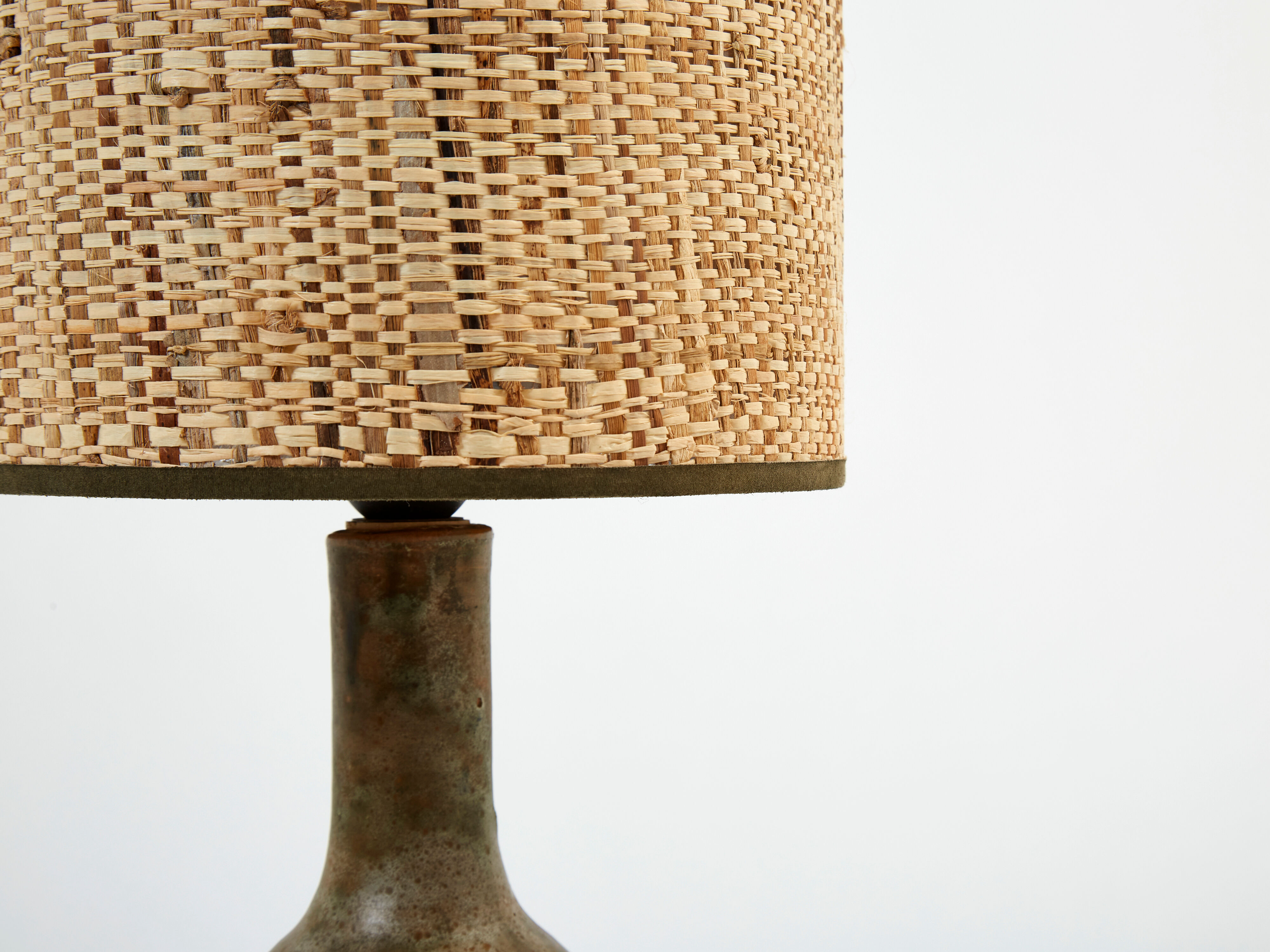 Ceramic lamp circa 1970