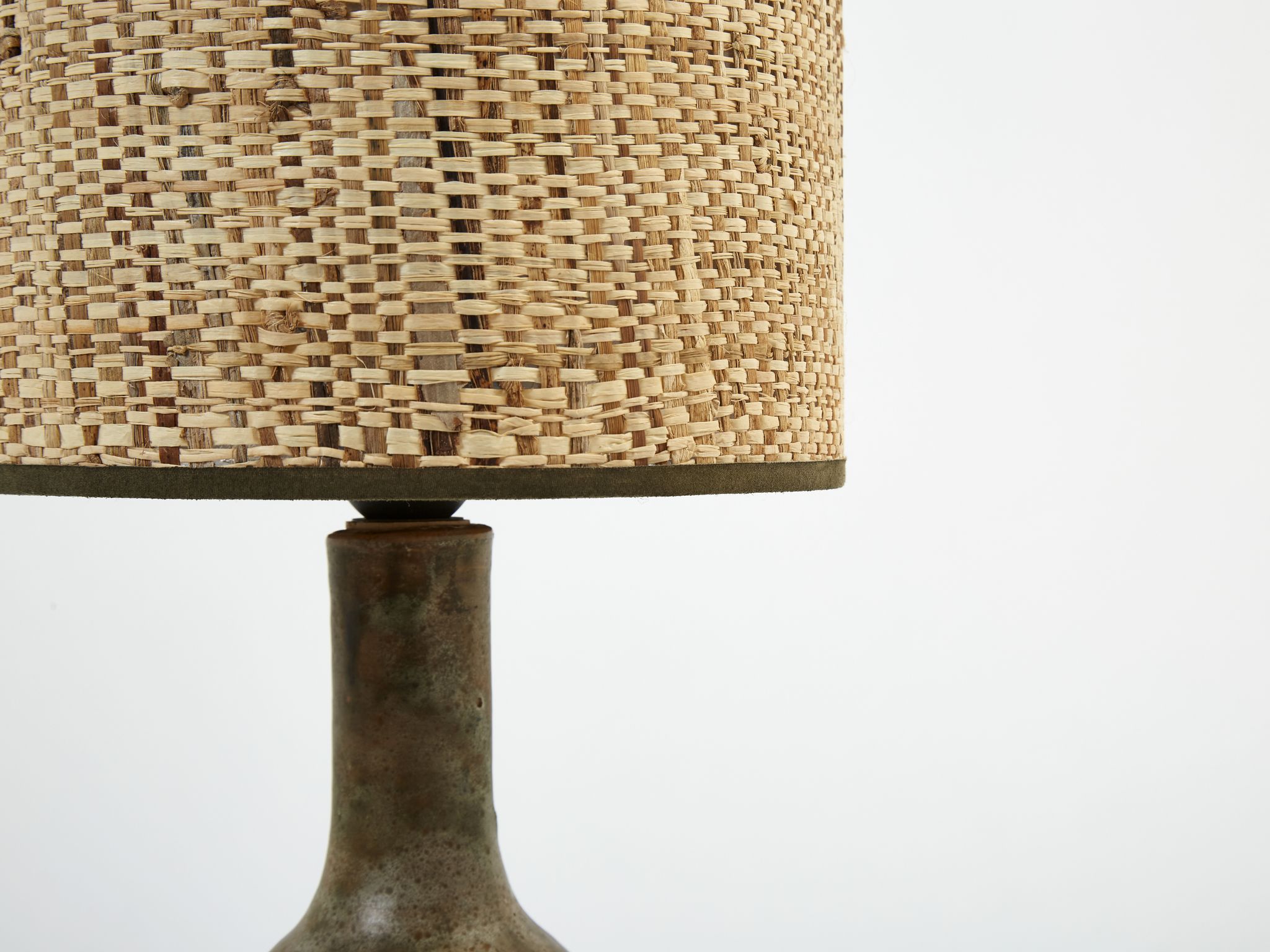 Lampe en céramique vers 1970