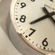 Industrial Brillie clock 25 cm functional vintage