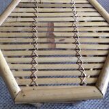Bamboo side table