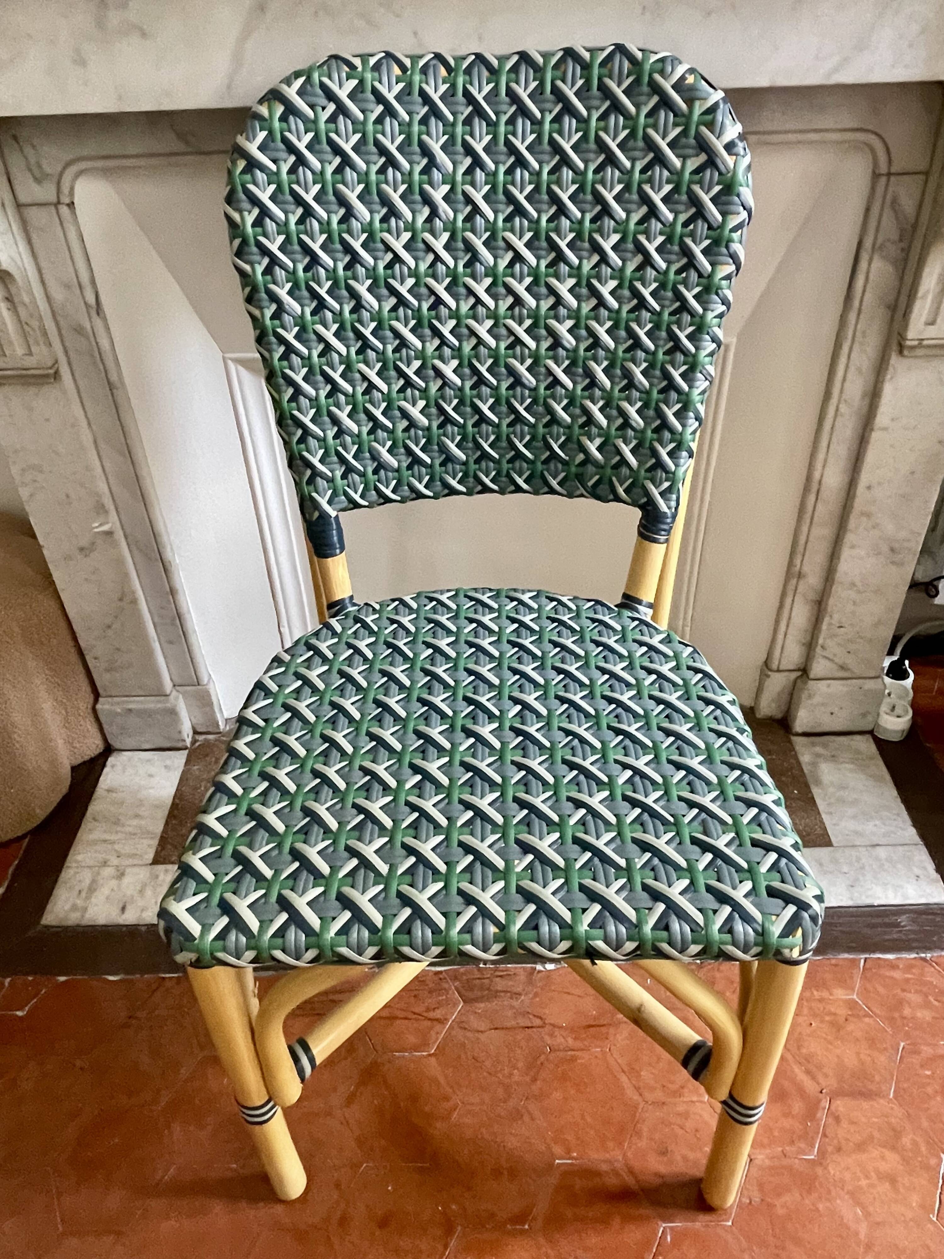 Paire de chaises bistrot neuves